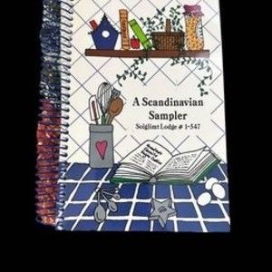 A Scandinavian Sampler - Solglimt Logge # 1-547 Cookbook - Spiralbound Softcover